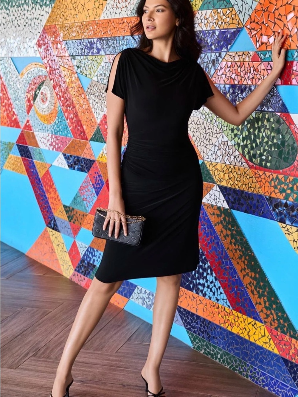 Miraclesuit Zari Shaping Dress in Black - Picture 4 of 6